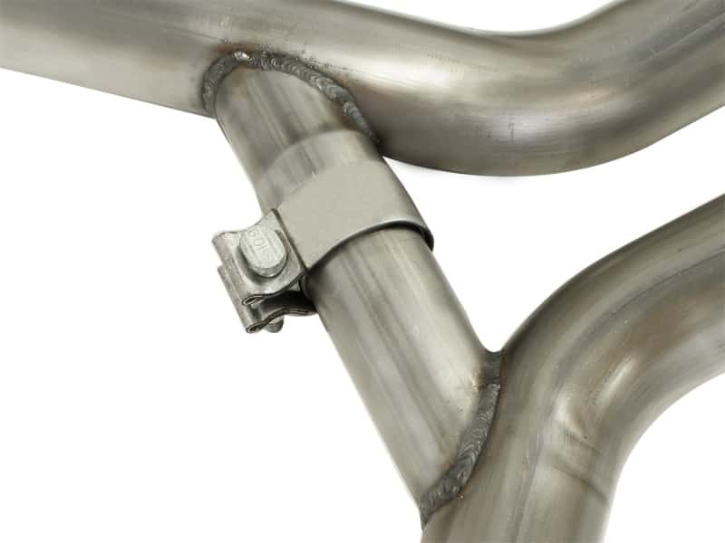 aFe — aFe MACHForce XP Exhaust 2.5in Stainless Steel CB/10-13 Chevy Camaro V6-3.6L (td) (gloss blk tip)
Cat-Back Exhaust - view 5