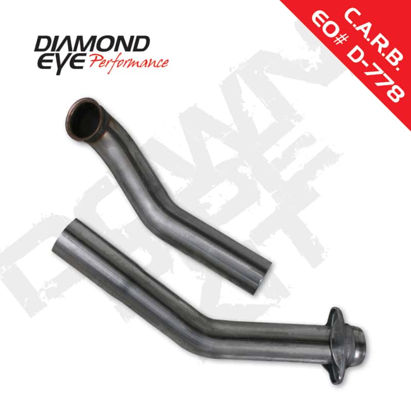 Diamond Eye Performance — Diamond Eye KIT 3in Downpipe SS FORD 7.3L 94-97
KIT; DP; 3in.; SS: F - view 3