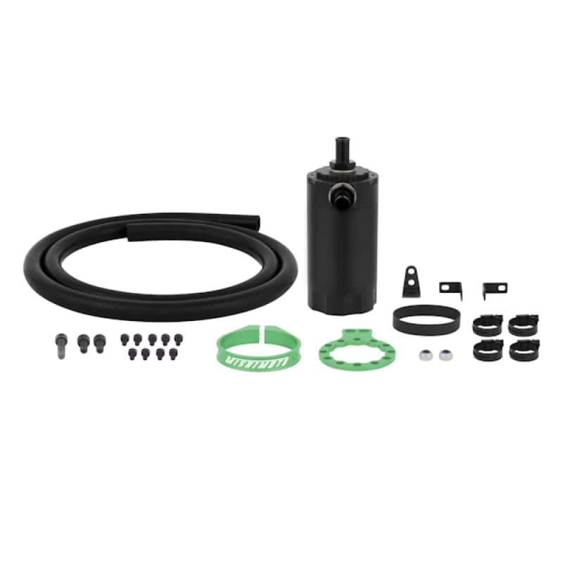 Mishimoto — Mishimoto Universal Baffled Oil Catch Can - Green - view 4