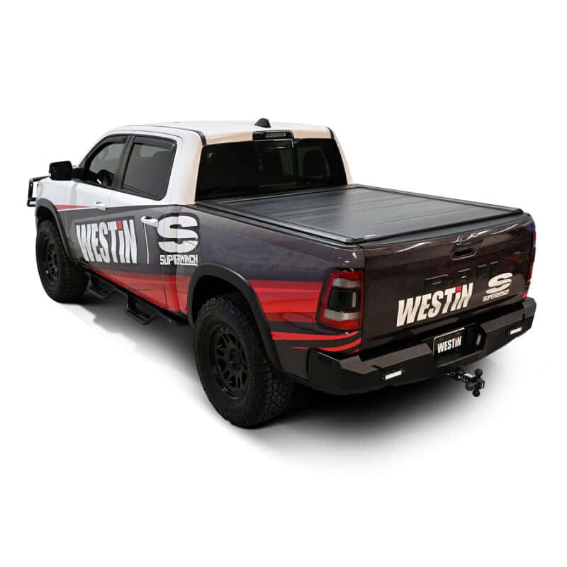 Westin — Westin 19-26 RAM 1500 New Body 5ft 7in. (67in) Bed Electric Retractable Tonneau Cover - Black
Tonneau Cover - view 7