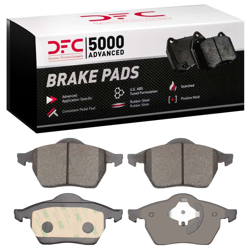 DFC — DFC 92-00 Audi A6 (USA/Canada) Front 5000 Advanced Low Metallic Brake Pads
DFC Brake Pad Set - view 1