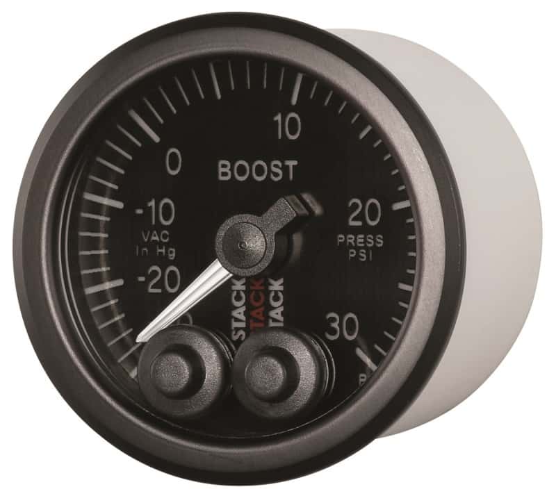 AutoMeter — Autometer Stack Instruments 52mm -30INHG To +30PSI Pro Control Boost Pressure Gauge - Black
Ga Boost PC Bk 30psi - view 2