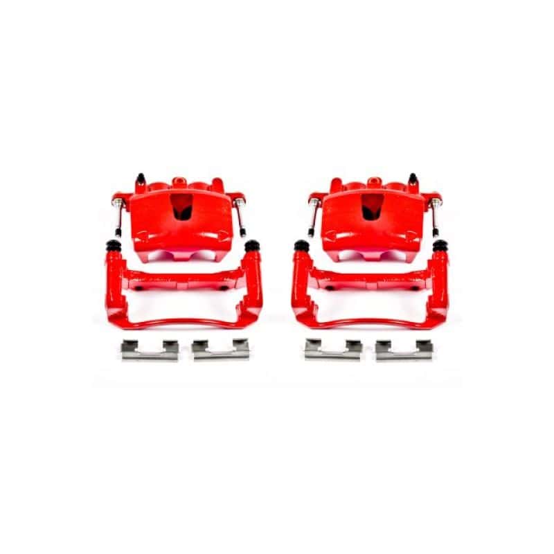 PowerStop — Power Stop 06-10 Jeep Commander Front Red Calipers w/Brackets - Pair
Caliper Set - view 1