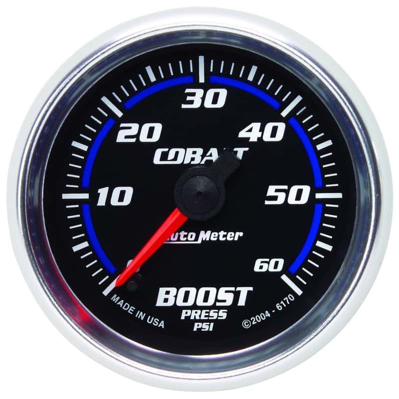 AutoMeter — Autometer Cobalt 52mm 0-60 PSi Boost Gauge
GA 2" BST 60 STPR CB - view 4