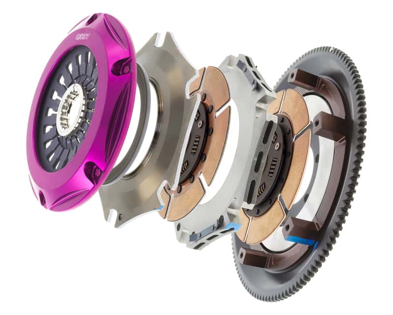 Exedy — Exedy 1993-1995 Mazda RX-7 R2 Hyper Twin Cerametallic Clutch Sprung Center Disc Pull Type
Hyper Multi Series
Clutch Kit - view 2
