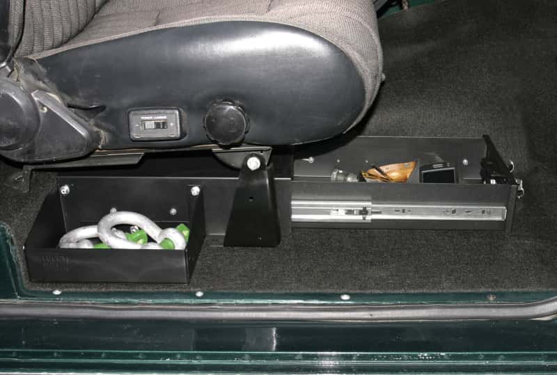 Tuffy Products — Tuffy Ford Bronco Underseat Drawer Passenger W/ Keyed Lock
Underseat Drawer - view 3