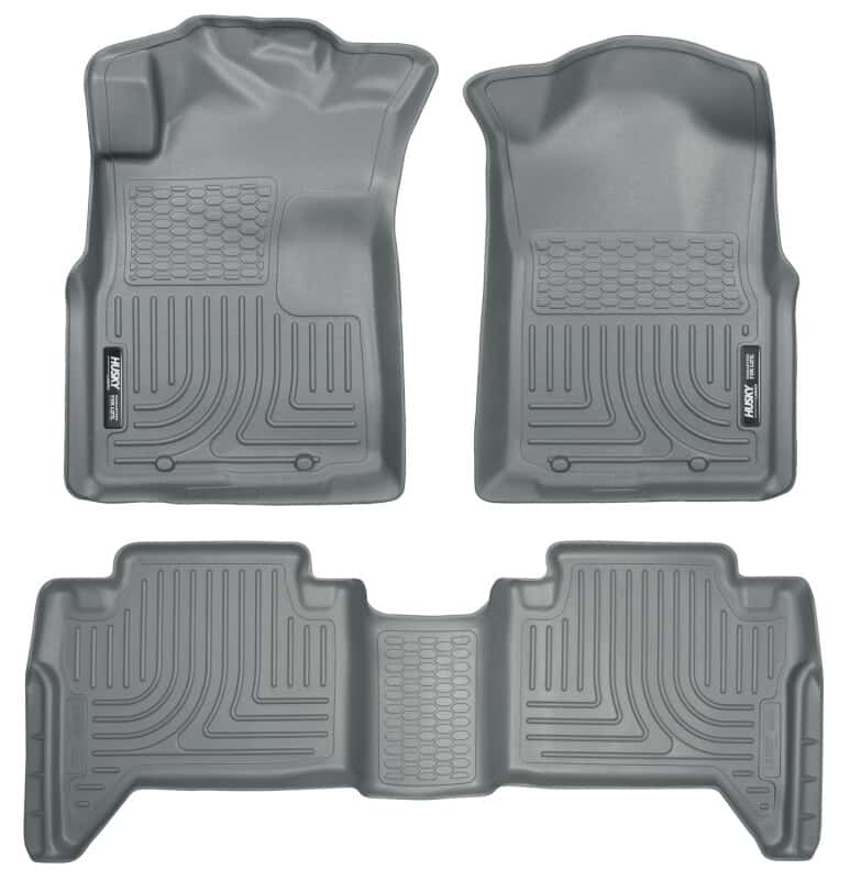 Husky Liners — Husky Liners 05-13 Toyota Tacoma WeatherBeater Combo Grey Floor Liners
Floor Liners - view 1