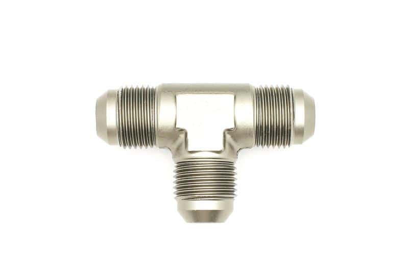 DeatschWerks — DeatschWerks 8AN Male Flare + 8AN Male Flare To 8AN Male Flare Tee Fitting
Plumbing - view 1
