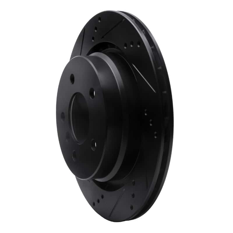 R1 Concepts — R1 95-02 BMW Z3 Right Rear Drilled & Slotted Black Brake Rotor
R1 Brake Rotor Drill - view 2