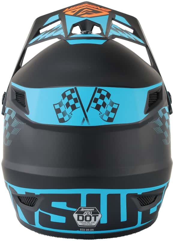 Answer — Answer AR1 Sweep Helmet Black/Astana/Hyper Orange - Large - view 4
