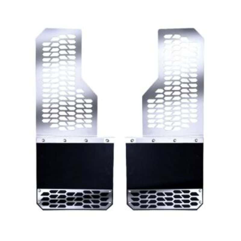 Putco — Putco 14-20 Chevrolet Silverado LD / GMC Sierra LD - Set of 2 Mud Skins - Polished SS w/ Hex Shield
Mud Flap - view 3