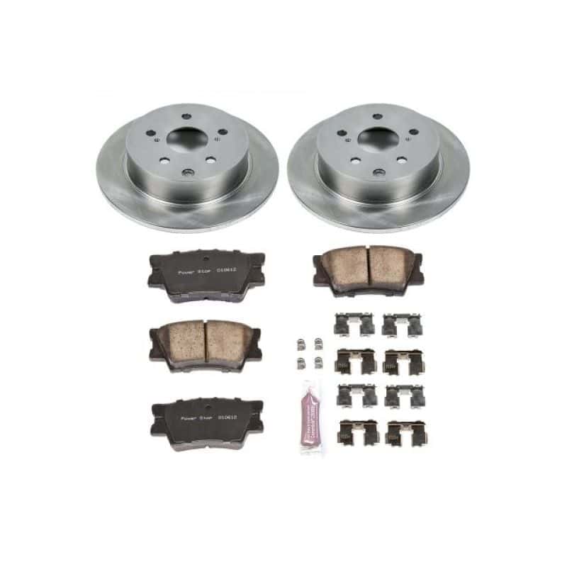 PowerStop — Power Stop 09-10 Pontiac Vibe Rear Autospecialty Brake Kit - view 1