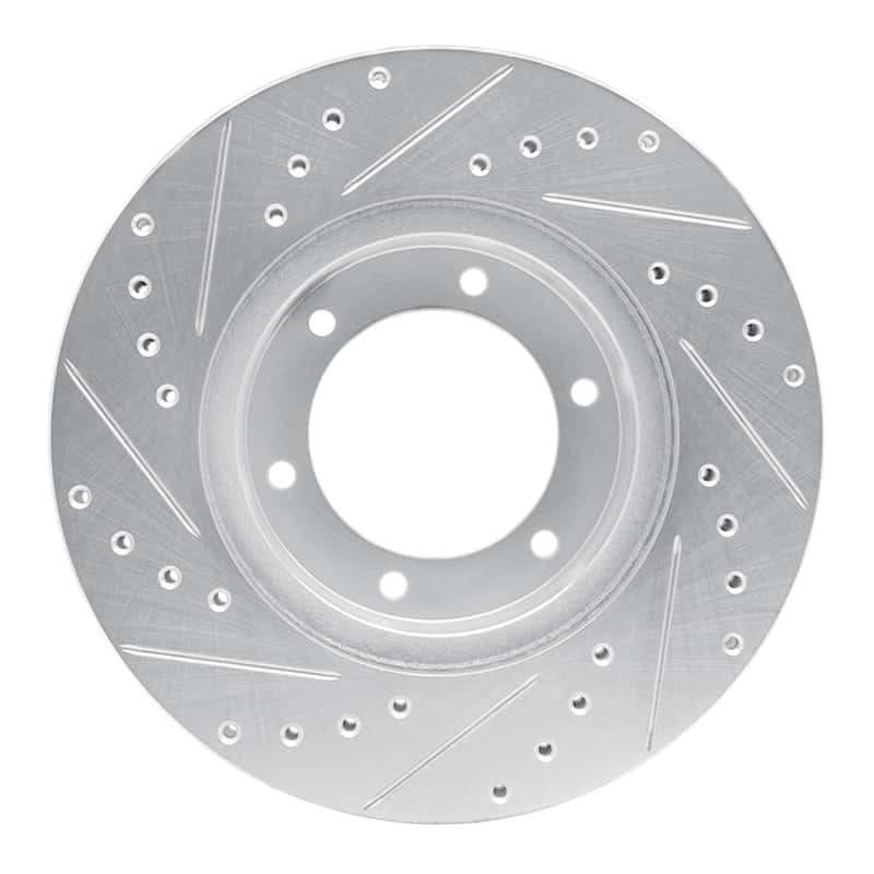 R1 Concepts — R1 91-98 Toyota 4Runner Front Right Drilled & Slotted Silver Brake Rotor
R1 Brake Rotor Drill - view 5