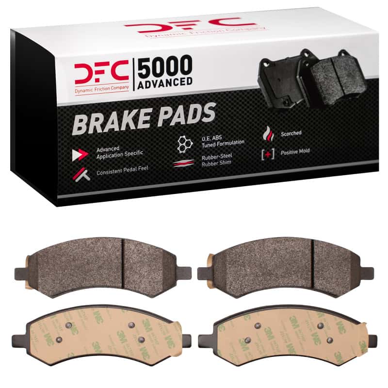DFC — DFC 05-24 Chrysler Aspen Front 5000 Advanced Semi Metallic Brake Pads
DFC Brake Pad Set - view 1