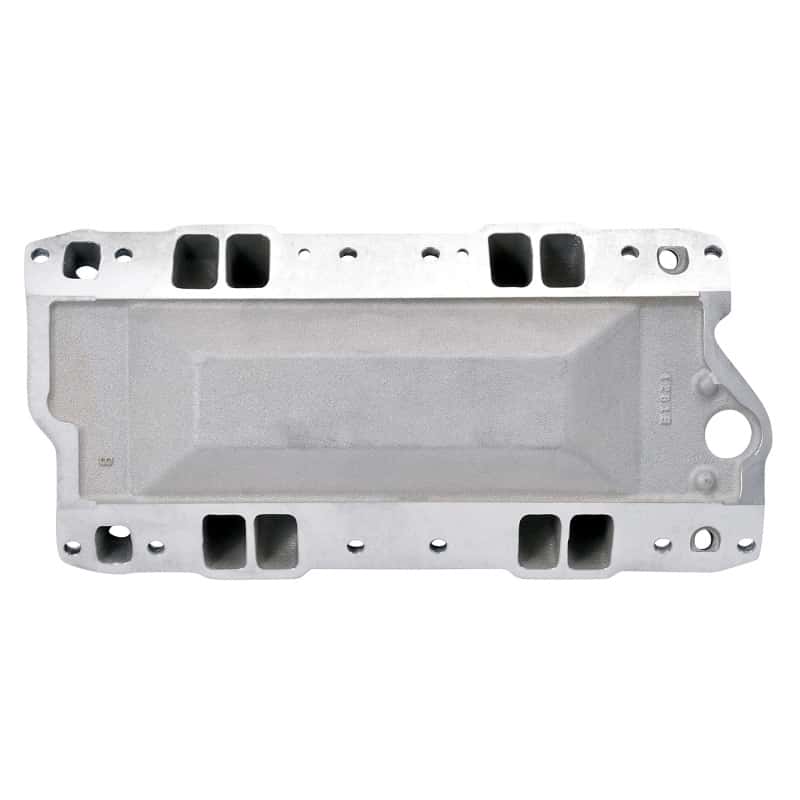 Edelbrock — Edelbrock Polished S/B Chevy RPM Air-Gap Manifold
MANIFOLD - view 6