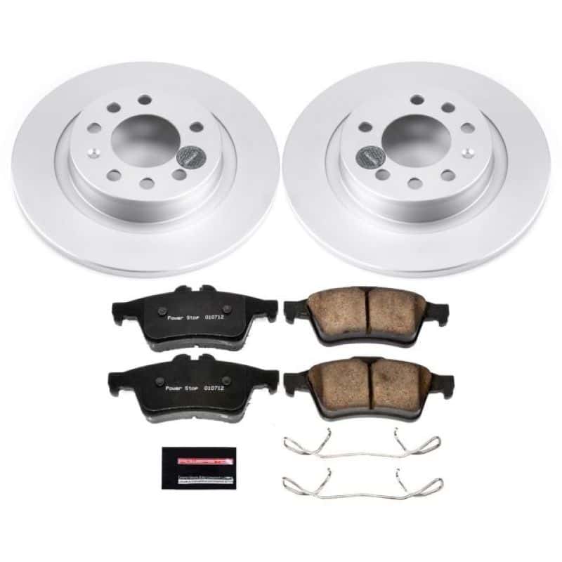 PowerStop — Power Stop 06-09 Pontiac Solstice Rear Z17 Evolution Geomet Coated Brake Kit - view 1