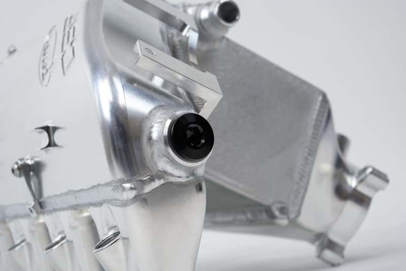 CSF — CSF BMW M2/M3/M4 S58 Comp & Non-Comp (G8X) Charge-Air Cooler Manifold - Thermal Dispersion Black
CSF Radiator - view 3