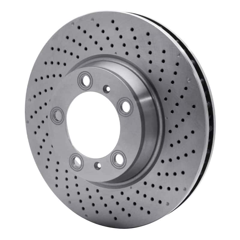 DFC — DFC 99-23 Porsche 718 Boxster Right Front Drilled Brake Rotor
DFC Brake Rotor - view 2