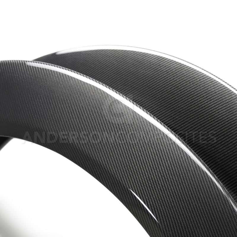 Anderson Composites — Anderson Composites 2018 Dodge Demon Wide Body Fender Flares (Rear) - view 3