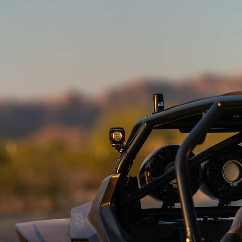 Rigid Industries — Rigid Industries Side-by-Side Revolve A-Pillar Light Kit
SXS RVLV APLR KIT - view 4