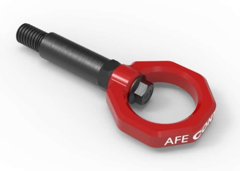 aFe — aFe Control Front Tow Hook Red BMW F-Chassis 2/3/4/M
Front Tow Hook - view 2