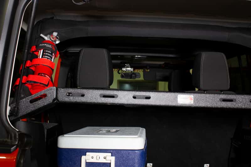 Fishbone Offroad — Fishbone Offroad Padded Roll Bar Red Fire Extinguisher Holder - view 12