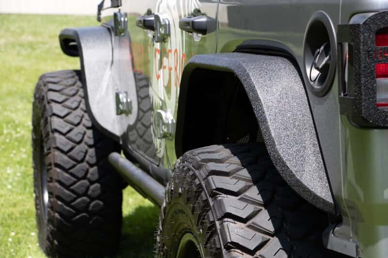 Fishbone Offroad — Fishbone Offroad 2018+ Jeep Wrangler JL Rear Fenders Elite Steel - view 5
