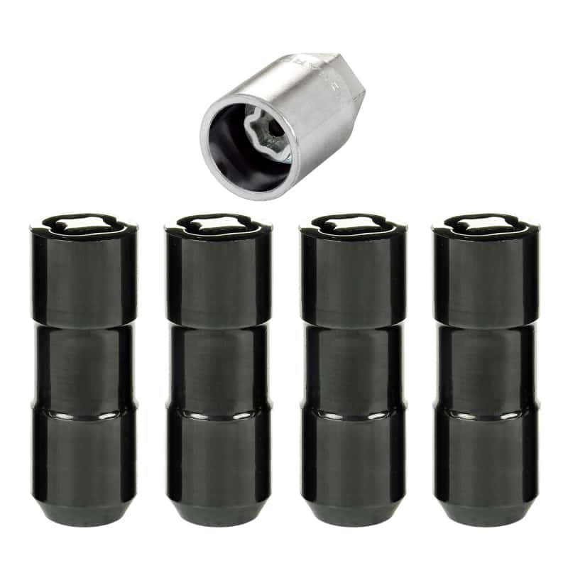 McGard — McGard Wheel Lock Nut Set - 4pk. (Cone Seat Duplex) 9/16-18 / 7/8 Hex / 2.5in. Length - Black - view 4