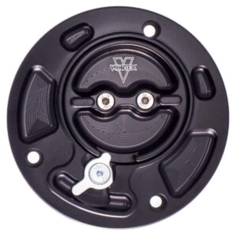 Vortex Racing — Vortex Racing V3 Fuel Cap Kawasaki- Black - view 1