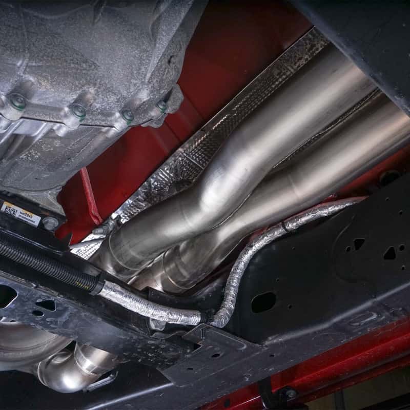 Stainless Works — Stainless Works 2019+ Chevrolet Silverado 5.3/6.2 Catted Headers 1-7/8in Primaries 3in Leads X-Pipe
Exhaust System - view 13
