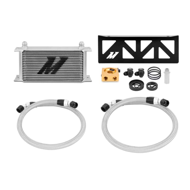 Mishimoto — Mishimoto 13+ Subaru BRZ/Scion FR-S Thermostatic Oil Cooler Kit - Silver - view 2