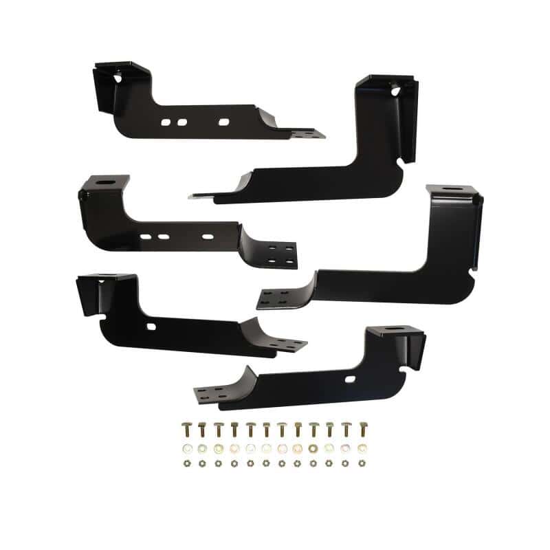 Westin — Westin 2004-2013 Chevy Silverado 1500 Crew Cab Premier Oval Nerf Step Bar Mount Kit - Black
Nerf/StepBarMntKt - view 1