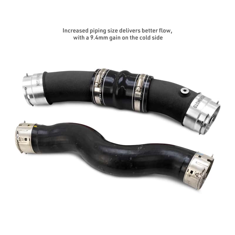 Mishimoto — Mishimoto 2024+ Toyota Tacoma Intercooler Pipe Kit - Black
Intercooler Pipe Set - view 4
