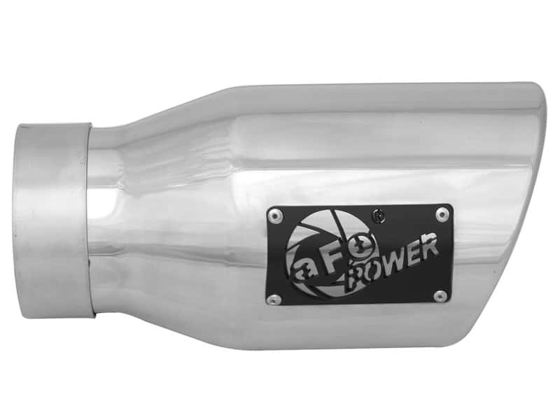 aFe — aFe MACH Force-Xp 3in Inlet x 4-1/2in Outlet x 9in Length 304 Stainless Steel Exhaust Tip
Exhaust Tip Polished - view 2