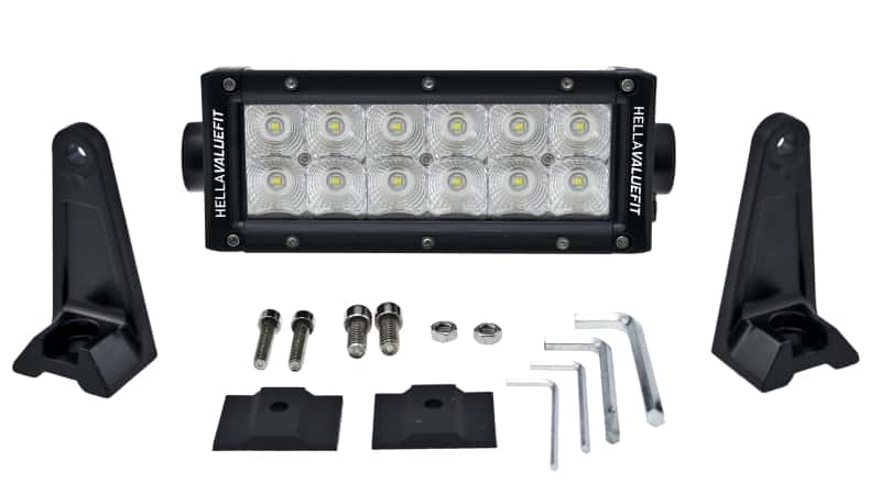 Hella — Hella Value Fit Sport 8in Light - 36W Dual Row Flood Beam - LED - view 13