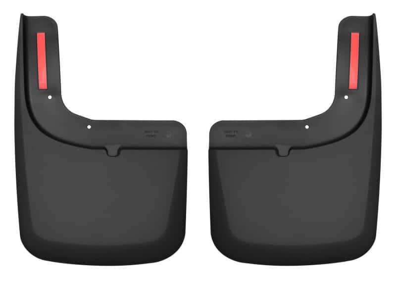 Husky Liners — Husky Liners 2017 Ford F-250 / F-350 Super Duty Black Front Mud Guards (w/Flares)
Mud Guards - view 1