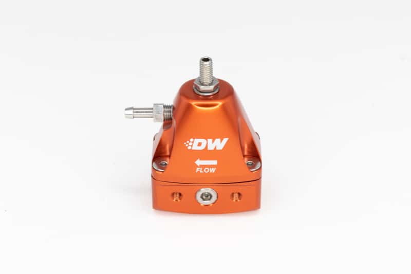 DeatschWerks — DeatschWerks DWR1000iL In-Line Adjustable Fuel Pressure Regulator - Orange
Regulators
Regulator - view 1