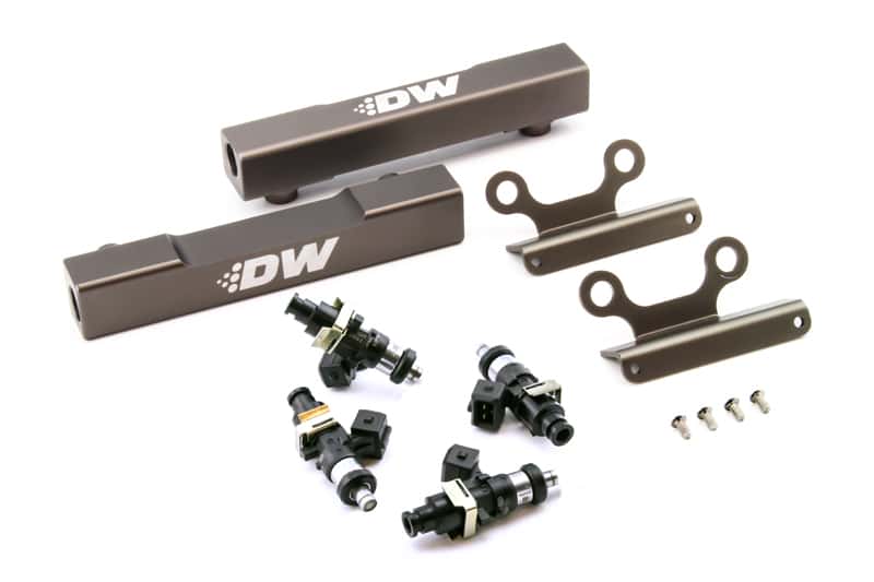 DeatschWerks — DeatschWerks 02+ Subaru WRX / 07+ STI/LGT Top Feed Fuel Rail Upgrade Kit w/ 1500cc Injectors - view 4
