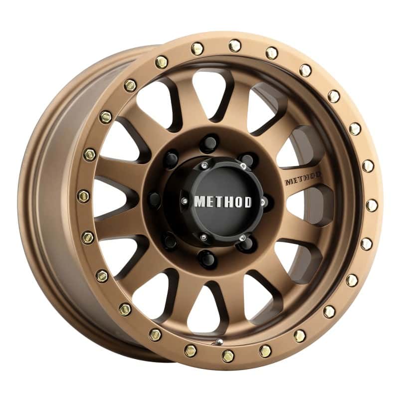 Method Wheels — Method MR304 Double Standard 17x8.5 0mm Offset 8x6.5 130.81mm CB Method Bronze Wheel - view 1