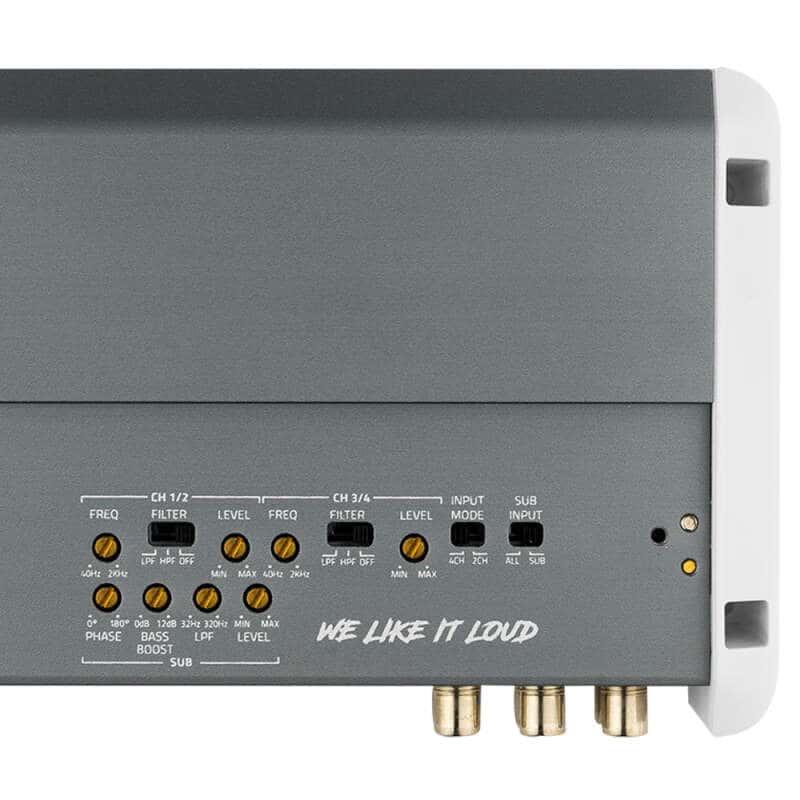 DS18 — DS18 5-Channel Class-D Amp Full-Range 4 x 180 at4 ohm and 1 x 600 at2 ohm Watts RMS IP55 Waterproof - view 4