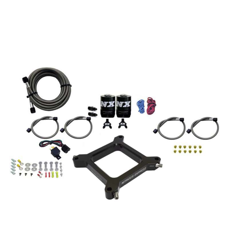 Nitrous Express — Nitrous Express 4150 Assassin Plate System Pro Power Alcohol 100-500HP (w/o Bottle)
Injection System Kit - view 1