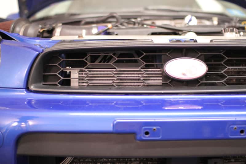 Mishimoto — Mishimoto 01-05 Subaru WRX/STi Oil Cooler Kit - Black - view 9
