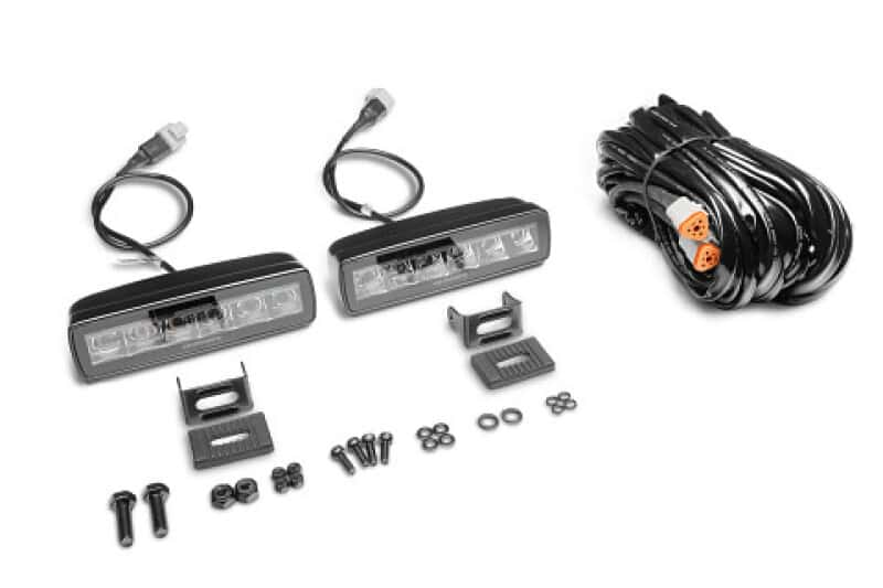 Go Rhino — Go Rhino Xplor Blackout Combo Series Sixline LED Spot Lights w/Amber (Surface Mount) - Blk (Pair)
BLK-  SixLineW/Amber - view 5
