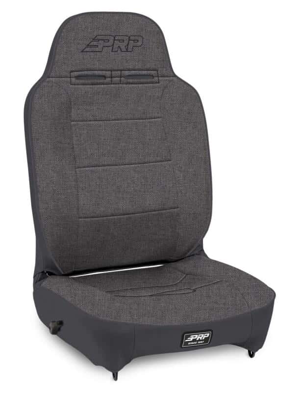 PRP Seats — PRP Enduro High Back Reclining Suspension Seat (Driver Side) - All Grey
Seat - view 2