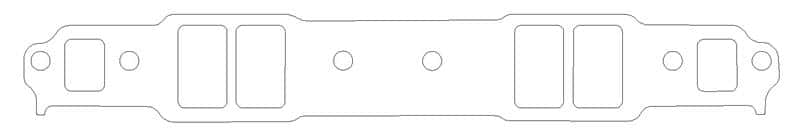 Cometic Gasket — Cometic Chevy Gen1 Small Block V8 .031in Fiber Intake Mani Gskt Set-1.282in x 2.175in Rectangle Port
Intake Gasket Set - view 1