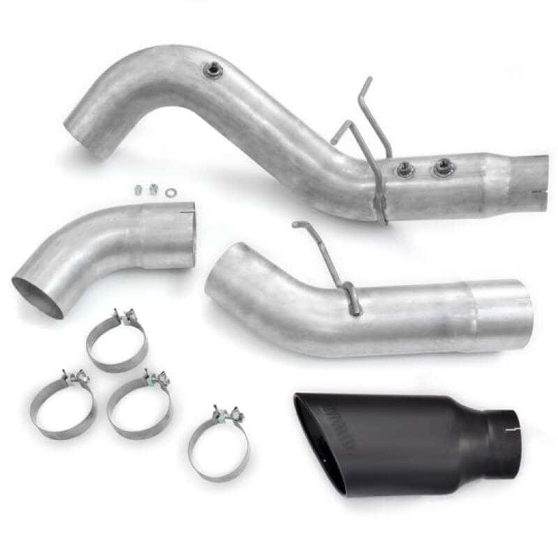 Banks Power — Banks Power 20-23 Chevy/GMC Duramax DRW Crew Cab 5.0in Monster Exhaust w/ Black Tip
Monster Exhaust Syst - view 3