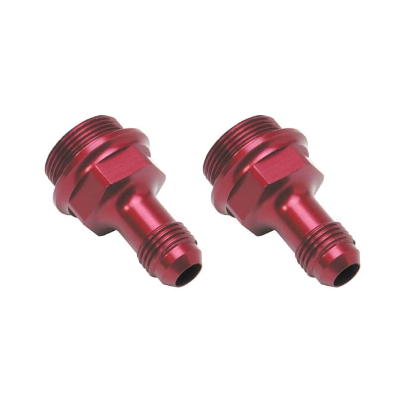 Russell — Russell Performance 7/8in -20 x -6 AN Male Flare Extended (2 pcs.) (Red/Blue)
CrbAdptFitting - view 1