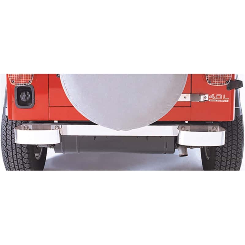 Rugged Ridge — Rugged Ridge 76-95 Jeep CJ / Jeep Wrangler Stainless Steel Rear Bumperettes
OFFROAD_BUMPERS
Bumper- Rear - view 4