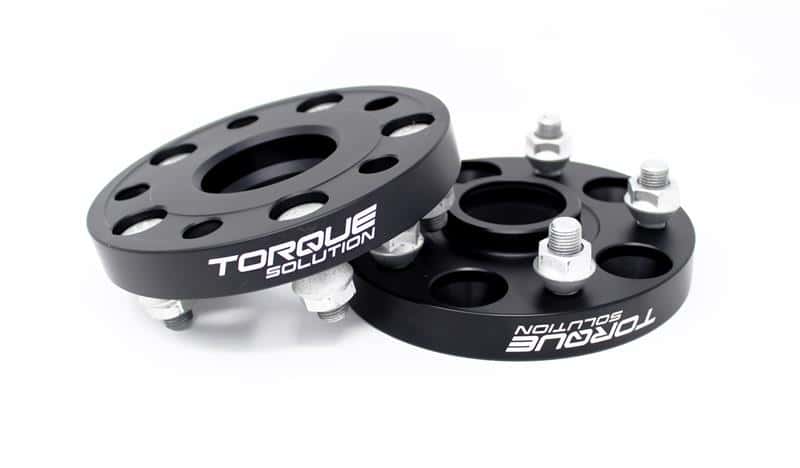 Torque Solution — Torque Solution Forged Aluminum Wheel Spacer Subaru 56mm Hub 5x114.3 - 25mm - view 1