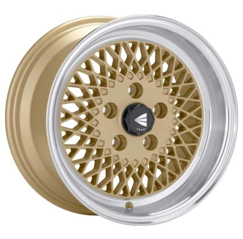 Enkei — Enkei92 Classic Line 15x7 38mm Offset 4x100 Bolt Pattern Gold Wheel - view 1